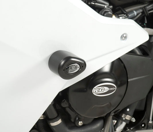 Crash Protectors - Aero Style for Honda CBR600F 2011- Colour: Black