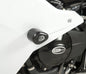 Crash Protectors - Aero Style for Honda CBR600F 2011- Colour: Black