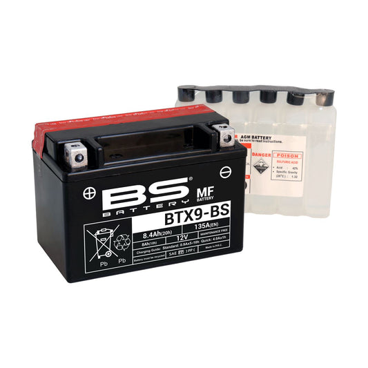BS BTX9-BS (CP) Combi-Pack MF Battery