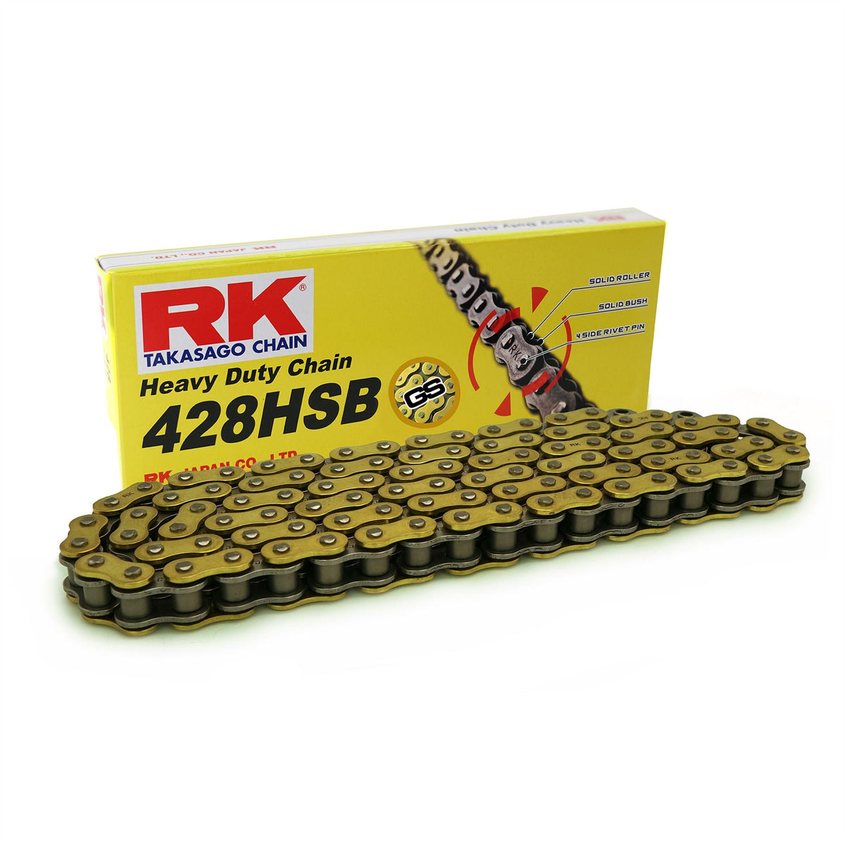 RK GS428HSB-100 Gold Heavy Duty Chain
