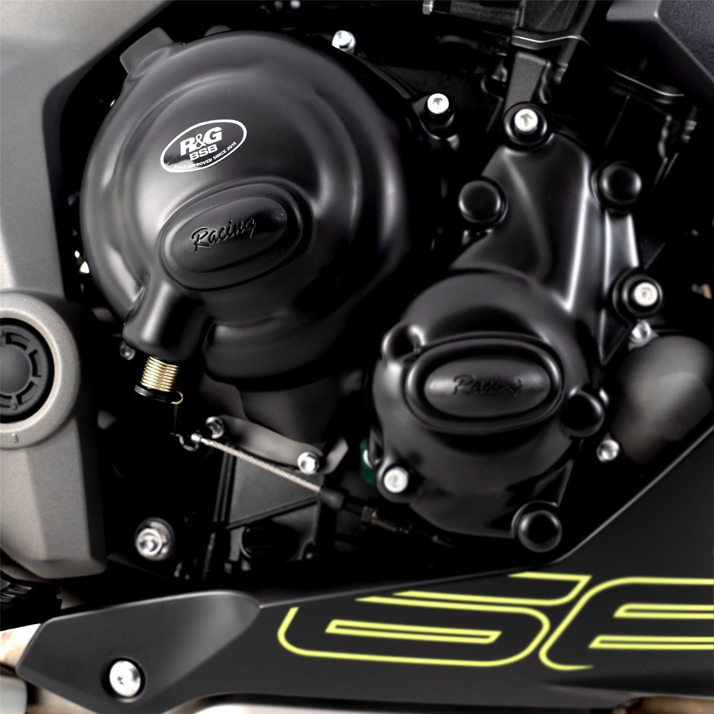 Engine Case Cover Race Kit (2pc) for Triumph Street Triple & R 14-, Triumph Daytona 675 & R '13-, Street Triple R/RS 765 '17-