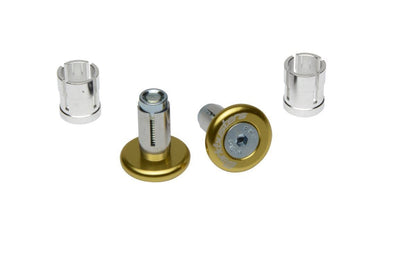 BarkBusters Handlebar End Plugs (pair - expanding style) Colour Option: Black
