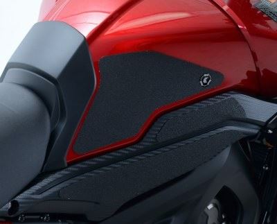 R&G Tank Traction Grip for Yamaha MT-09 Tracer '15- & Tracer 900GT '18- Colour: Black
