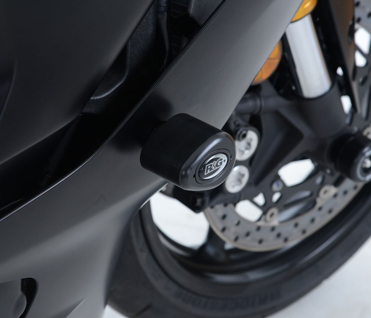 Crash Protectors - Aero Style for Yamaha YZF-R6 '17 Colour: Black