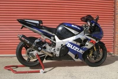 Crash Protectors - Classic Style for Suzuki GSXR1000 K1-K2 Colour: White
