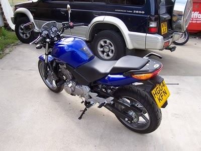 Crash Protectors - Classic Style for Honda CBF500 '04- '12 Colour: Black
