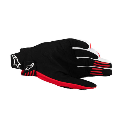 Alpinestars Techstar Gloves - Black Bright Red - XXL