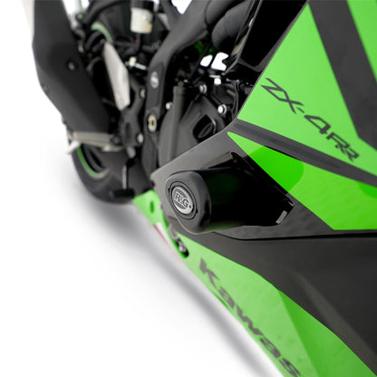Crash Protectors - Aero Style for Kawasaki ZX-25R '20- & ZX-4R(R) (SE) ’23- '24 Colour: Black