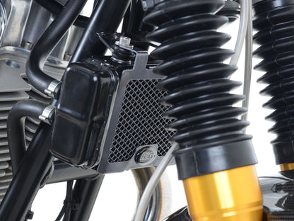 Oil Cooler Guard for the Norton Commando 961 Sport '15- '21 Colour: Black