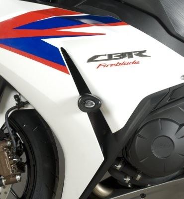 Crash Protectors - Aero Style [Non Drill] Honda CBR1000RR '12-'16 / CBR1000RR SP '14-'16 Colour: White
