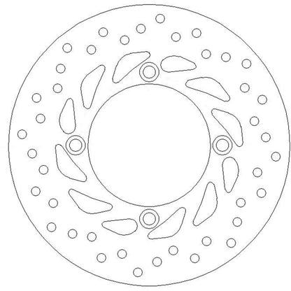 Ferodo Brake Disc Solid FMD0425R