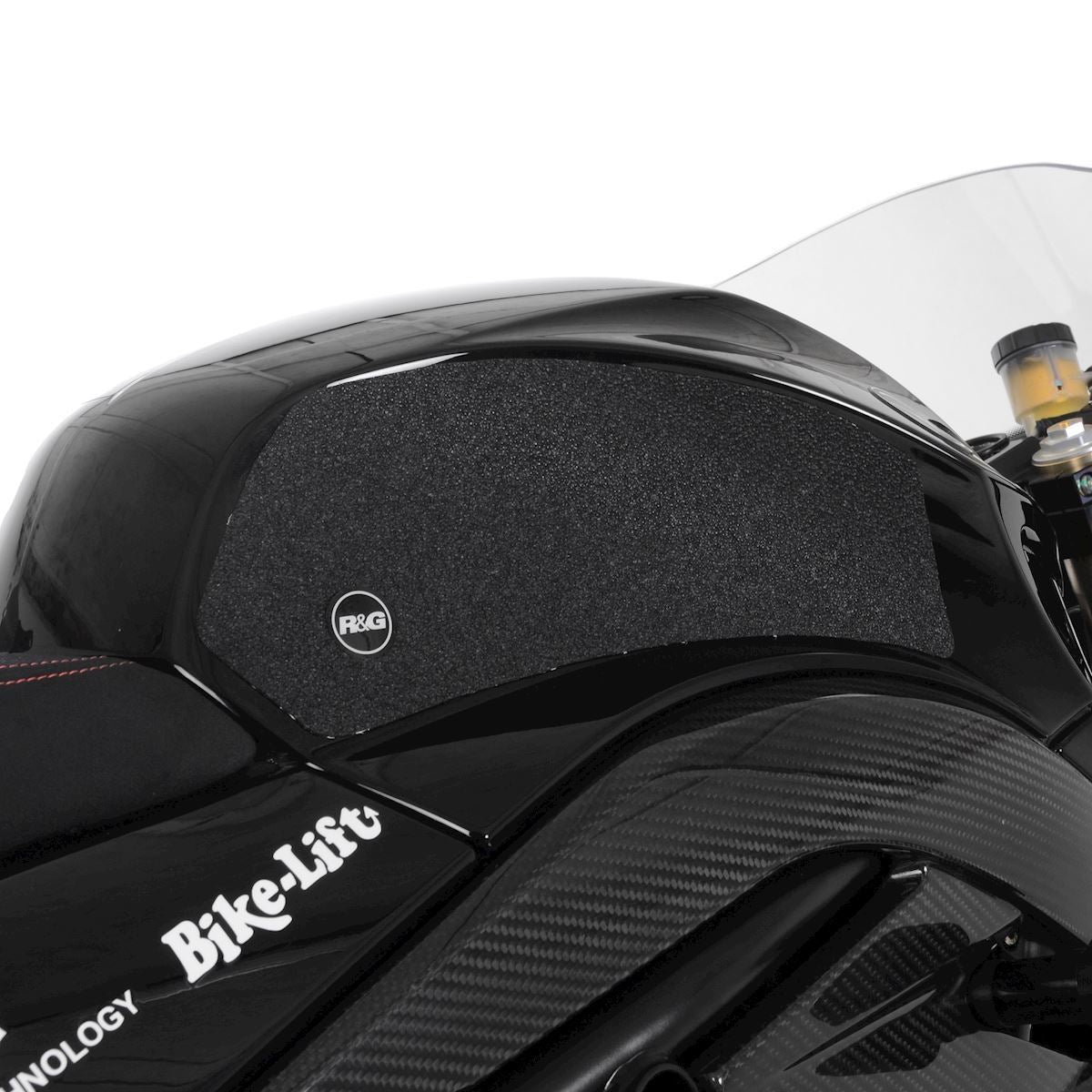 R&G Tank Traction Grips for Energica EGO/ EGO+/ EGO+RS '21- Colour: Black