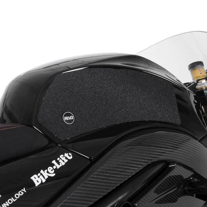 R&G Tank Traction Grips for Energica EGO/ EGO+/ EGO+RS '21- Colour: Black