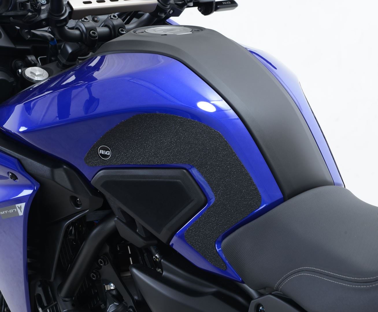 R&G Tank Traction Grips for Yamaha Tracer 700 '16-'20 (FJ-07) Colour: Clear