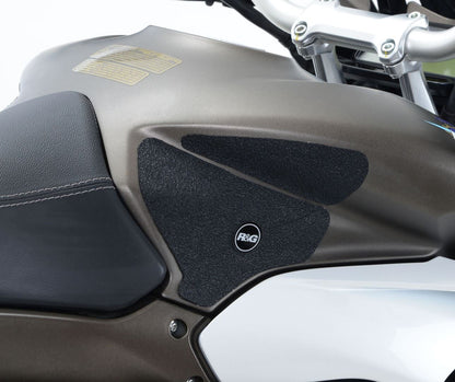 R&G Tank Traction Grips for MV Agusta Stradale 800 '15- Colour: Black