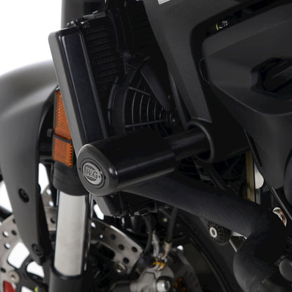 Crash Protectors- Aero Style for Ducati Monster 950 (+) '21- & Monster 937 (+) '21- Colour: Black