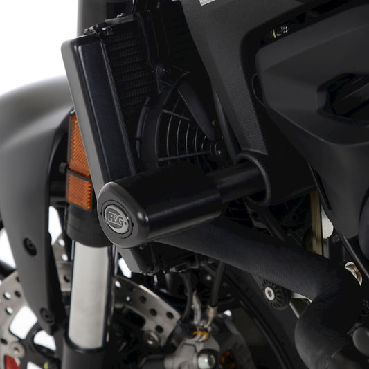 Crash Protectors- Aero Style for Ducati Monster 950 (+) '21- & Monster 937 (+) '21- Colour: Black