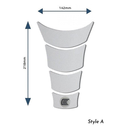 Eazi-Grip PRO Centre Tank Pads Style : Style F Eazi-Grip Colour: Black