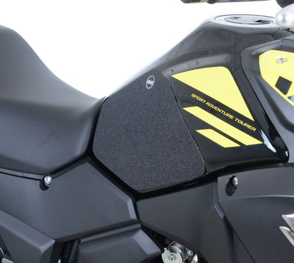 R&G Tank Traction Grips for Suzuki V-Strom 250 '17- Colour: Clear