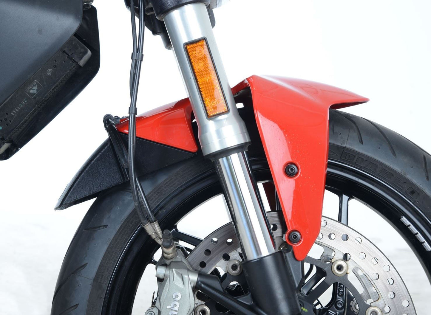 Fender Extender for Ducati Monster 797 '17- Select Colour: Carbon Look