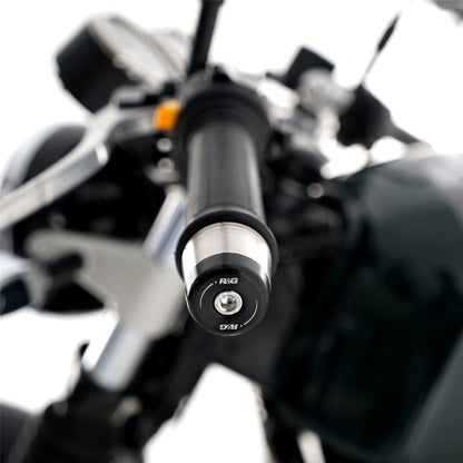 Bar End Sliders for Triumph Trident 660 '21-, Daytona 660 '24-,  Speed Triple 1200 RS '21-  (without mirrors) & Royal Enfield Continental GT 650 ’19-