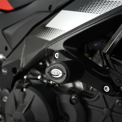 Crash Protectors - Aero Style for Aprilia RSV4 '09- '24, Tuono V4 '11-'20, RSV4 1100 Factory '19-'20, Tuono V4 1100 (Factory) '15-  Colour: Black