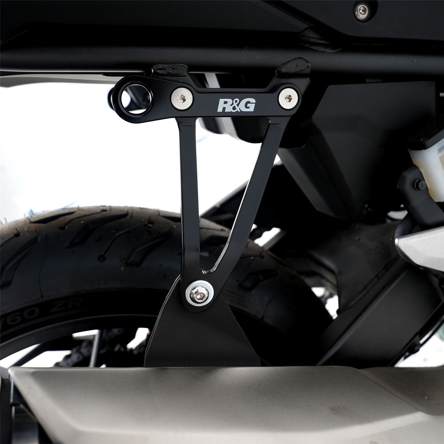Tie-Down Hook for the Honda CBR500R '16-, CB500F '19- , CB400X '19-, CB500X '19- , NX500 '24- & Yamaha MT-125 '20-, Honda CB500 Hornet '24- Colour: Gold