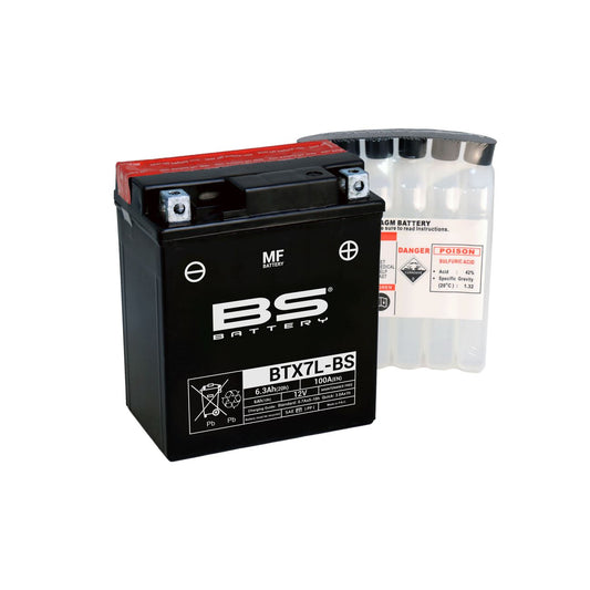 BS BTX7L-BS (CP) Combi-Pack MF Battery
