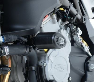 Crash Protectors - Aero Style for MV Agusta 675/800 Brutale, Rivale, Dragster, Stradale and Turismo Veloce models (upto 2016) Colour: White