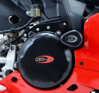 Crash Protectors - Aero Style for Ducati 899 / 959 / 1199 / 1299 Panigale ,Panigale V2 '20- '24 [No Drill Kit] Colour: Black