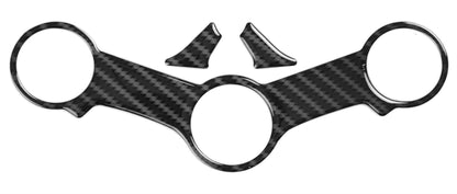 Red Dynamic Carbon Fibre Yoke Pad for BMW R1200S Up to '10