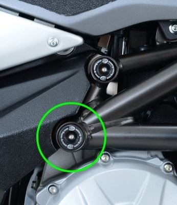 Lower Trellis Frame Plug for MV Agusta F3 675/800 '12-,Brutale 675/800 '12-, Rivale '14- & Brutale 800 RR '18-