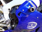 Crash Protectors - Classic Style for Yamaha YZFR1 '00- '01 Colour: White