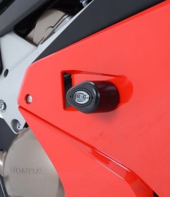 Crash Protectors - Aero Style for Honda VFR800 '14-/Crossrunner '15- Colour: Black
