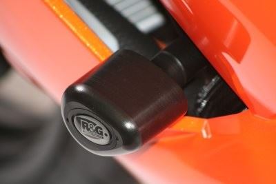 Crash Protectors - Aero Style for Kawasaki ZX6R '07-'12 Colour: Black