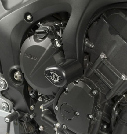 Crash Protectors - Aero Style for the Yamaha FZ6 '04- Colour: Black