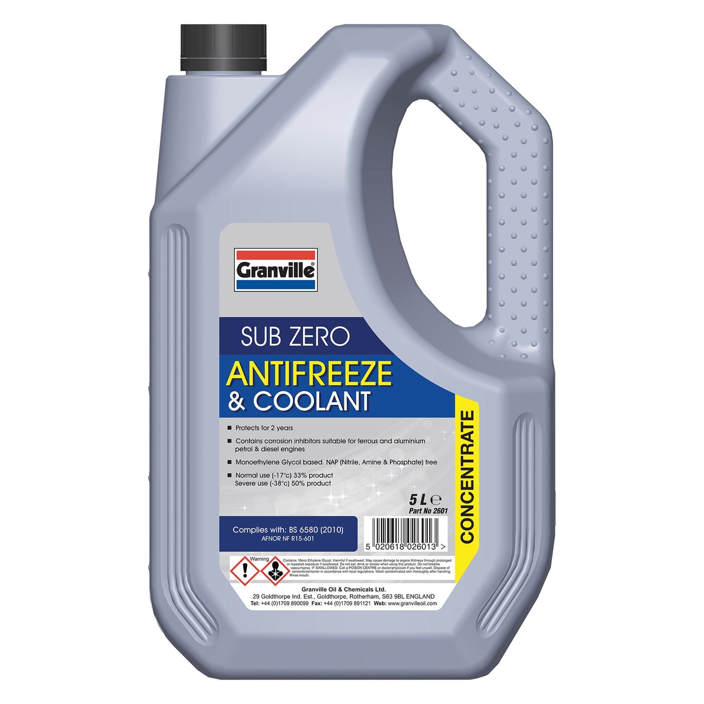 Sub Zero Blue Coolant Concentrate - 5 Litre
