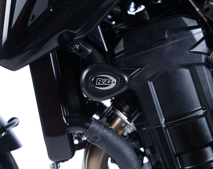 Crash Protectors - Aero Style for Kawasaki Z900 '17-  Colour: White