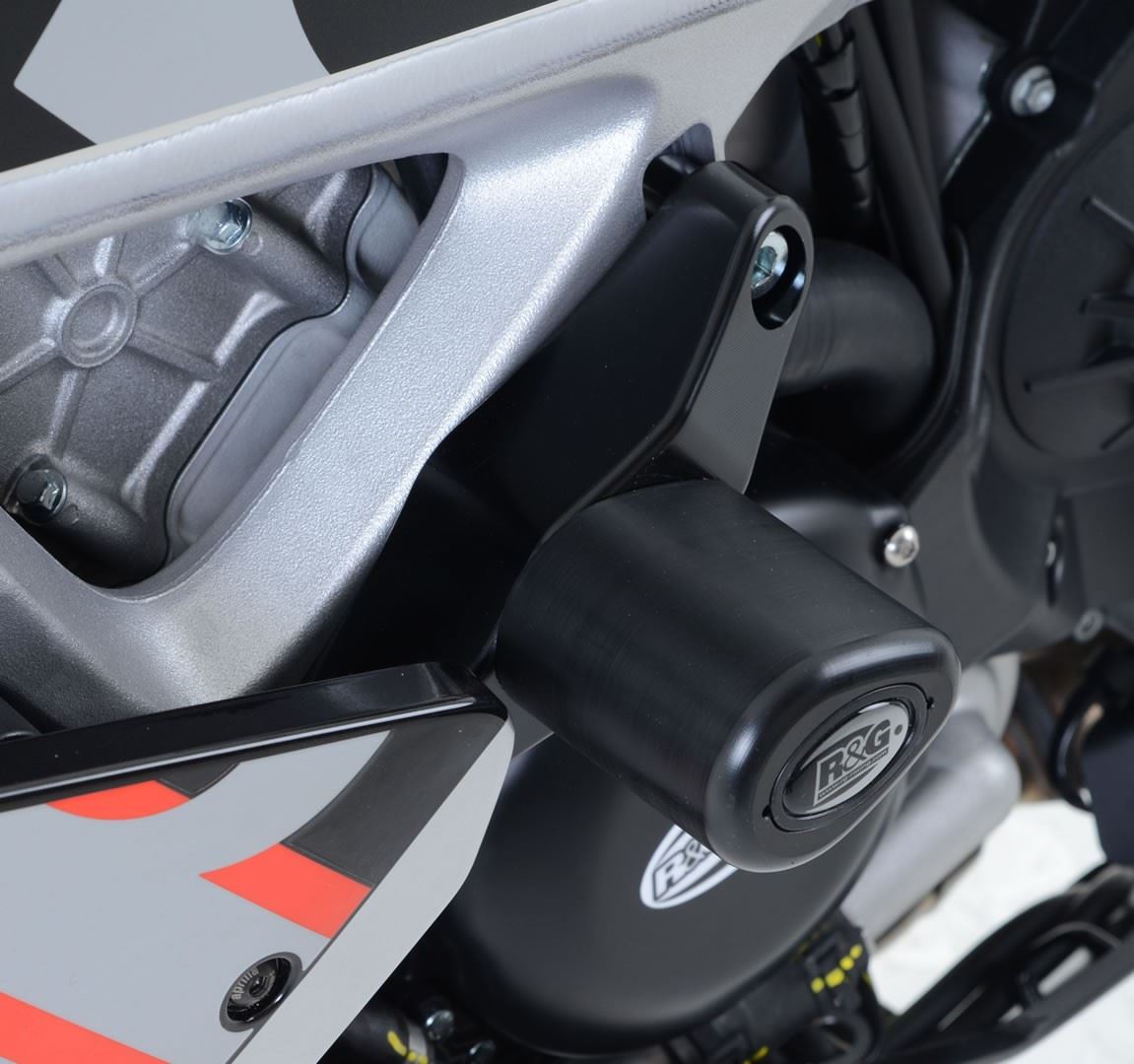 Crash Protectors - Aero Style for Aprilia RSV4 '09- '24, Tuono V4 '11-'20, RSV4 1100 Factory '19-'20, Tuono V4 1100 (Factory) '15-  Colour: Black