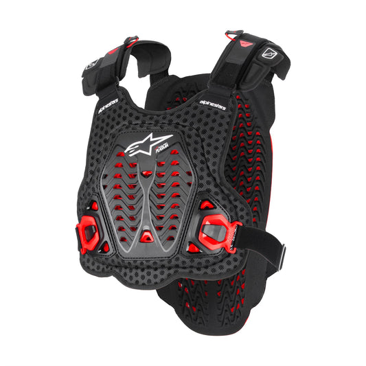 Alpinestars A-5 Plasma Chest Protector - Black Red White - XS/S