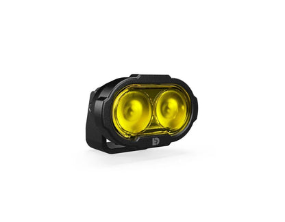 DENALI DL-2 Driving Light w/ DataDim Technology, 2-LED, 60° Symetrical Flood Beam Colour: White