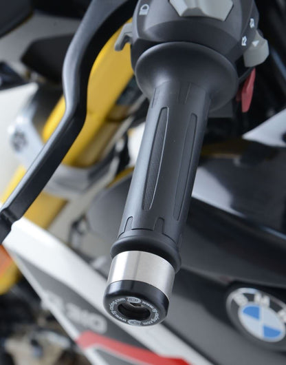 Bar End Sliders for the BMW G310R / GS '17-, G310RR '22- & TVS Apache RR 310 '21-, Yamaha MT-09 '24-