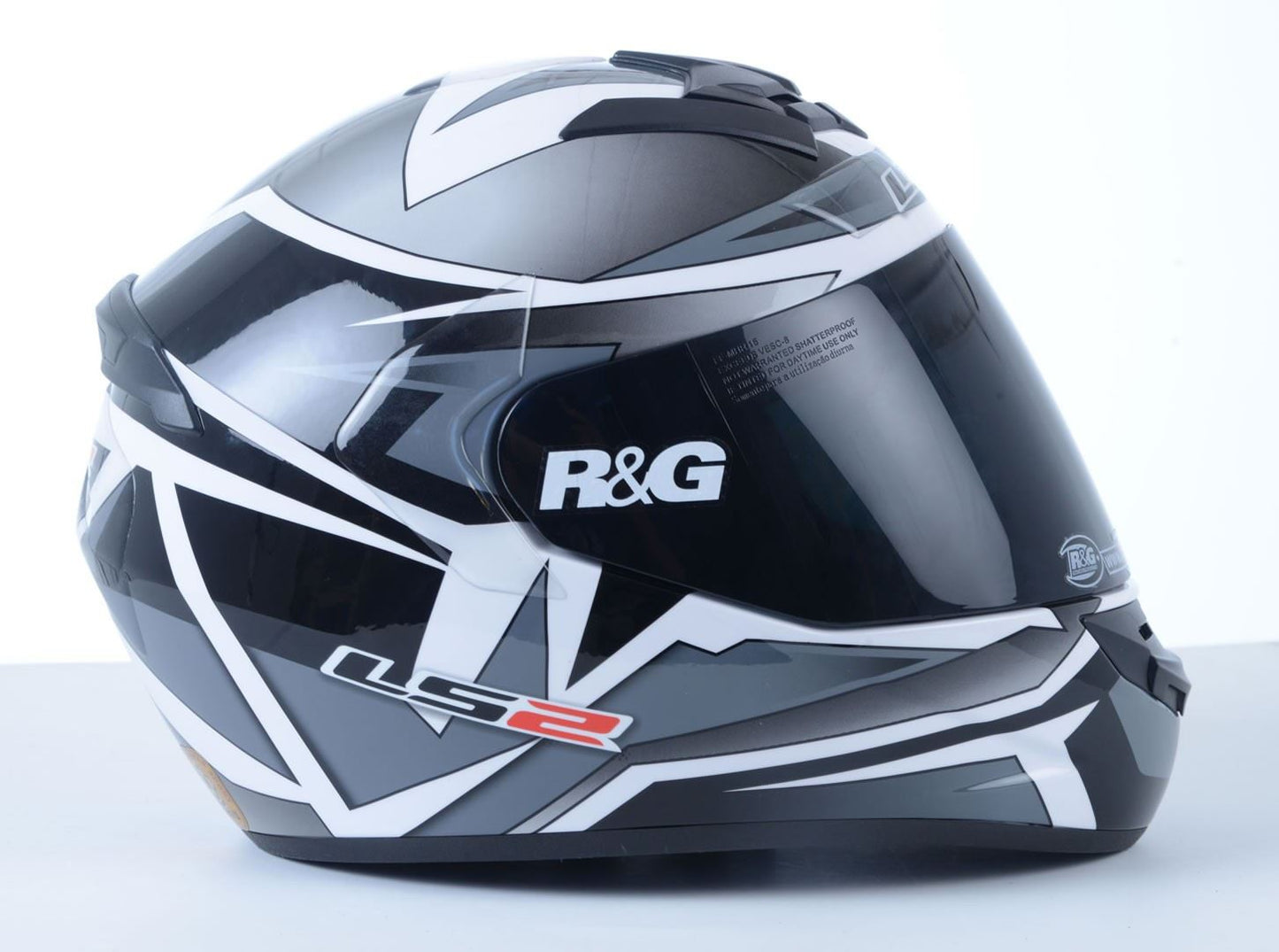 Red Dynamic Helmet Defender (6 Piece - Clear)
