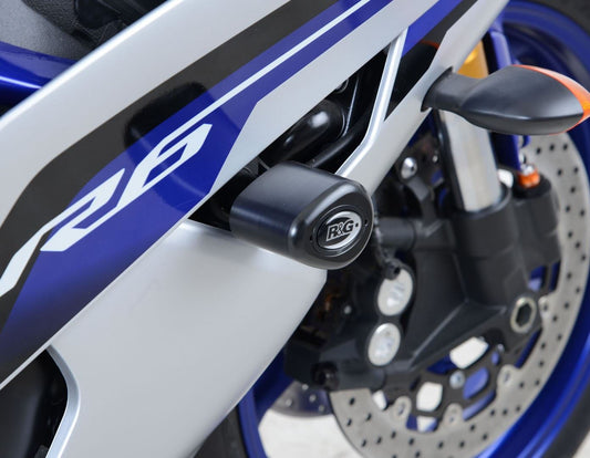 Crash Protectors - Aero Style for YZF-R6 '06- (Upper) Colour: Black