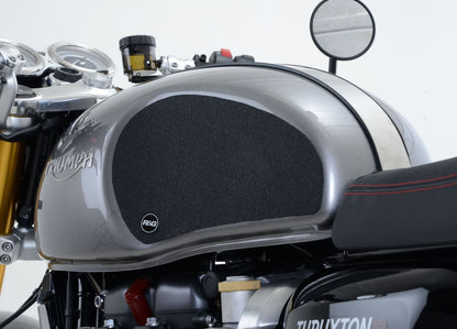 R&G Tank Traction Grip for Triumph Thruxton 1200 / R '16- Colour: Black