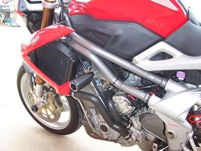 Crash Protectors - Classic Style for Benelli Café Racer 1130 and Benelli TNT '04- '16.