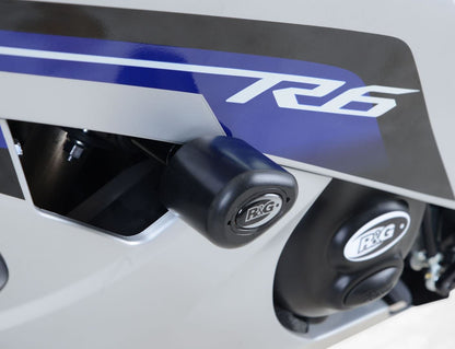 Crash Protectors - Aero Style for YZF-R6 '06- (Upper) Colour: Black