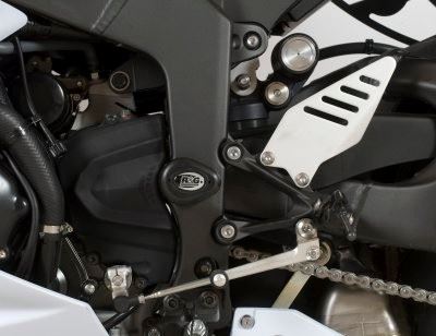Crash Protectors (Lower) - Aero Style for Kawasaki ZX6R 636 '13- '24 Colour: White