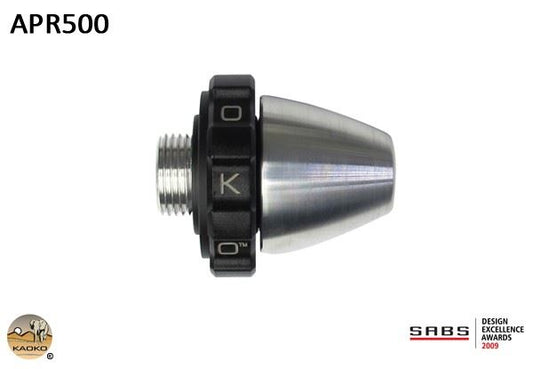 Kaoko Throttle Stabilizer for  Aprilia RSV4R '09-'15/RSV4 1100 Factory '19- '24, Tuono V4 1100 Factory '21- '24, Tuareg 660 '22-, Tuareg 660 Rally '25-, Benelli TNT 125 '17- and Ducati Panigale V2 ’20- '24