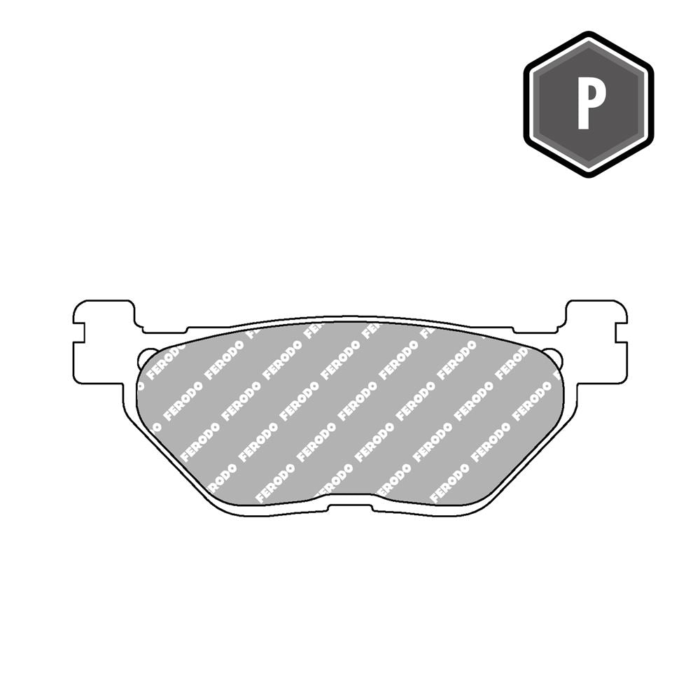 Ferodo FDB2156EFP Platinum Compound Pad - FA319/2